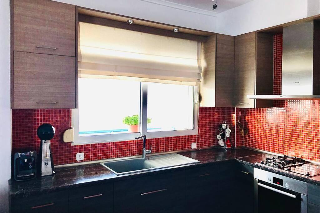 Family Apartment In Greece Kalandra 外观 照片